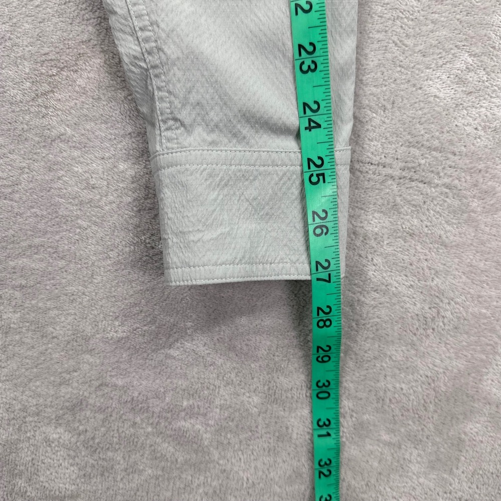 Outdoor Research Shirt Mens Large Gray Wanderer LS Stretch Outdoors Hiking - Picture 11 of 12